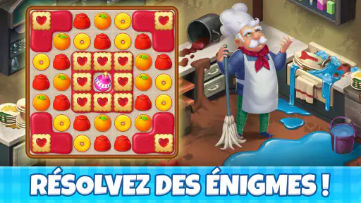 Manor Cafe - Jeux de Match 3 screenshot