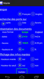 Maree screenshot