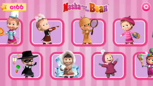 Masha et Michka l’ours - Jeux screenshot