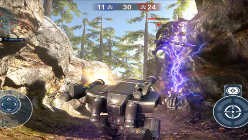 Mech Wars Online Robot Battles screenshot