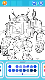 Mecha Color: Coloring Games screenshot