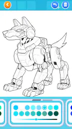 Mecha Color: Coloring Games screenshot