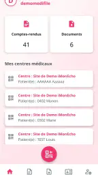 MediFile screenshot