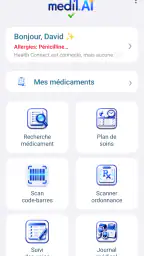 Medil AI : Guide Médicaments screenshot