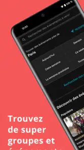 Meetup : événements locaux screenshot
