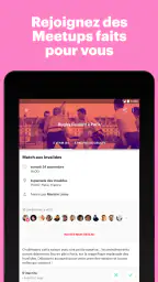 Meetup : événements locaux screenshot