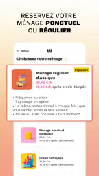 Ménage à domicile - Wecasa screenshot