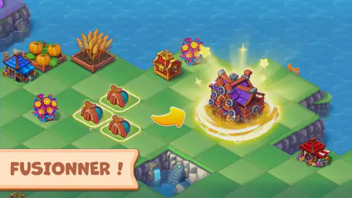 Mergest Kingdom: jeu de fusion screenshot