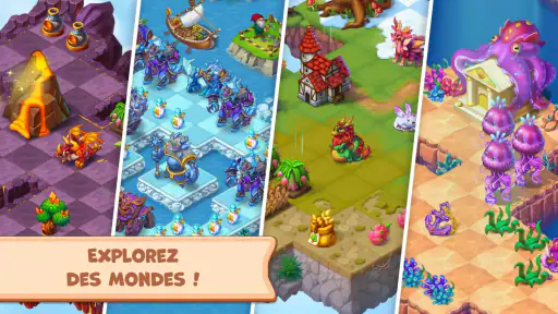 Mergest Kingdom: jeu de fusion screenshot