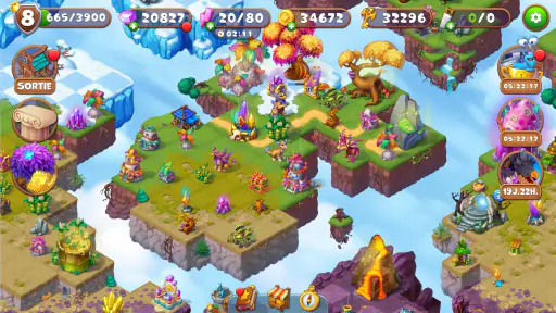 Mergest Kingdom: jeu de fusion screenshot