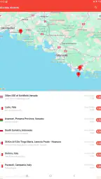 Mes Alertes de Séismes Pro screenshot