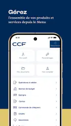 Mes Comptes CCF screenshot