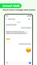 Messages: SMS Messenger Home screenshot