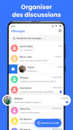 Messages:texte des message SMS screenshot