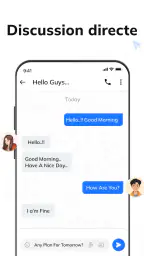 Messages:Texte SMS Accueil App screenshot