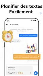 Messages:Texte SMS Accueil App screenshot