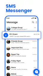 Messenger: SMS Home Launcher screenshot