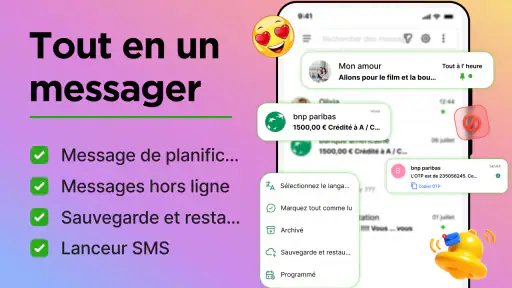 Messenger SMS: Text Messagerie screenshot