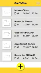 Mesure distance Mètre Plan 3D screenshot