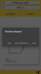 Mesure distance Mètre Plan 3D screenshot