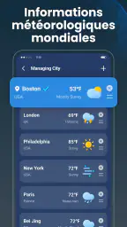 Météo en temps réel screenshot