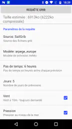 Météo Marine Pro - SailGrib screenshot