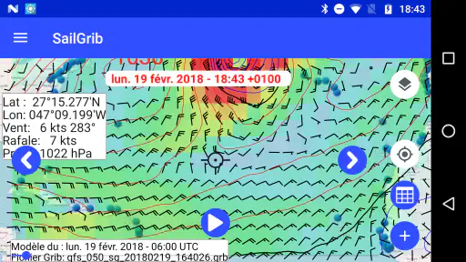 Météo Marine Pro - SailGrib screenshot