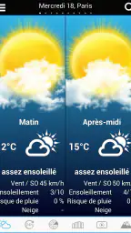 Météo pour la France screenshot