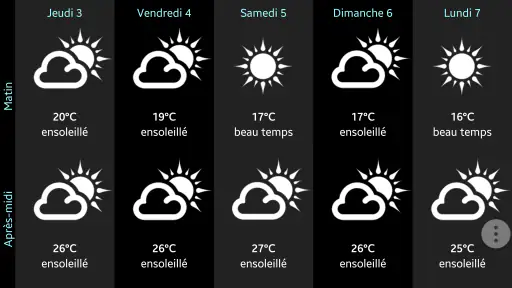 Météo pour la France screenshot