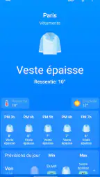 Météo, Prévisions: Weather Sky screenshot
