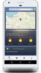 Météo : Propulsé par Dark Sky screenshot