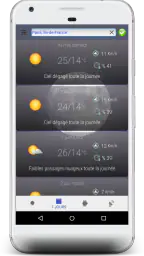 Météo : Propulsé par Dark Sky screenshot