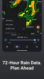 Rain Viewer : Radar météo screenshot