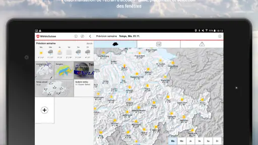 MeteoSwiss screenshot