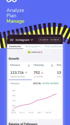 Metricool pour réseaux sociaux screenshot