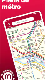 Métro de Paris et Itinéraires screenshot
