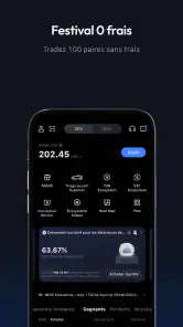 MEXC: Achat de BTC et crypto screenshot