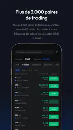 MEXC: Achat de BTC et crypto screenshot