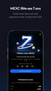 MEXC: Achat de BTC et crypto screenshot