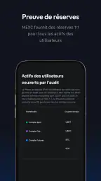 MEXC: Achat de BTC et crypto screenshot
