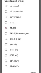 Mgrs & Utm Map Pro screenshot
