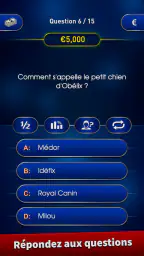 Millionnaire Quizz 2026 screenshot