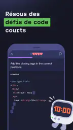 Mimo: Apprends le code/codage screenshot