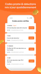 Mino: Codes promo automatiques screenshot