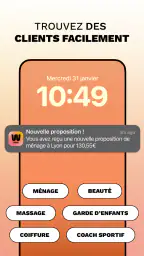 Mission à domicile Wecasa Pro screenshot