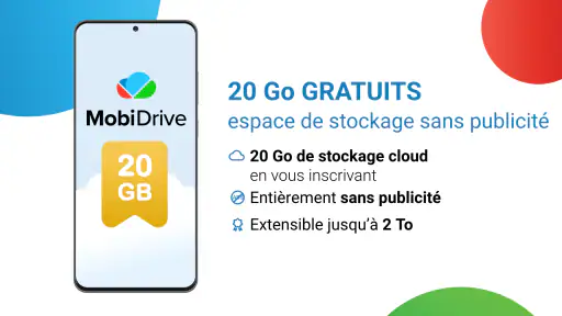 MobiDrive Cloud Storage & Sync screenshot