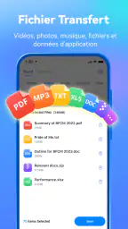 MobileTrans-Migrer les données screenshot