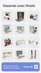 Moblo - Dessin de meuble en 3D screenshot