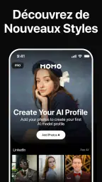 Momo: Photos & Vidéos par IA screenshot