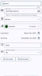 Mon Congélateur screenshot